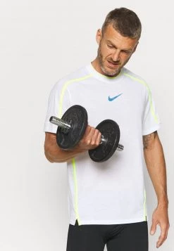 Nike Performance Sport T-shirt - White/dutch Blue | Herren -Angebote Nike Store 4ed70a727c134ca1826e65153fd159cf