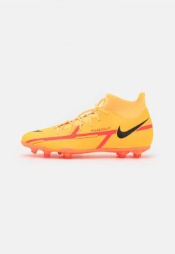 Nike Performance PHANTOM CLUB DYNAMIC FIT FG/MG - Fußballschuh Multinocken - Laser Orange/black/total Orange | Unisex