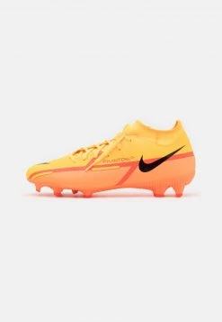 Nike Performance Unisex PHANTOM GT2 ACADEMY DYNAMIC FIT FG/MG - Fußballschuh Nocken - Laser Orange/black/total Orange