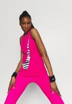 Nike Performance DRY TANK ICON CLASH - Sport T-shirt - Fireberry | Damen -Angebote Nike Store 50808abed58e46d397b226bb17c82448