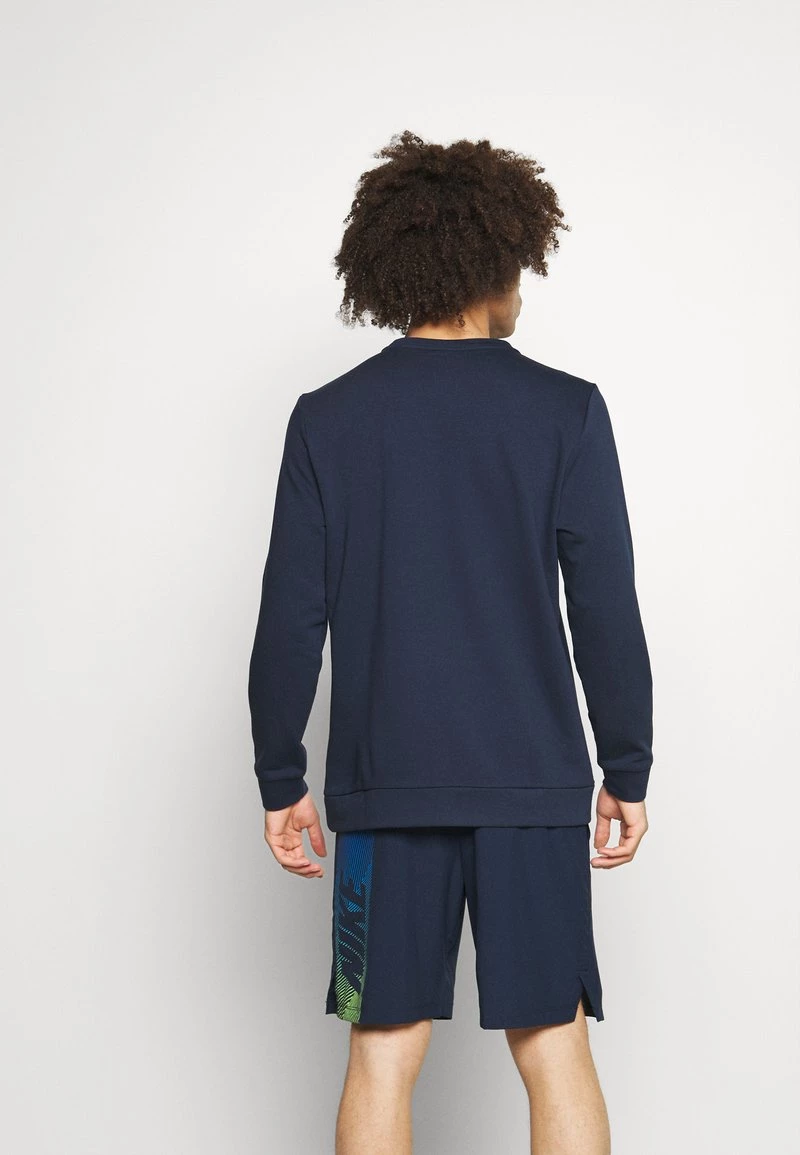 Nike Performance Herren CREW - Sweatshirt - Obsidian/white 3 Nike Performance Herren CREW - Sweatshirt - Obsidian/white – Bild 3