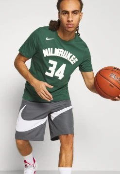 Nike Performance Herren NBA MILWAUKEE BUCKS GIANNIS ANTETOKOUNMPO ICON NAME & NUMBER TEE - Vereinsmannschaften - Fir -Angebote Nike Store 50c183dfa404476f8d748c3fea899297