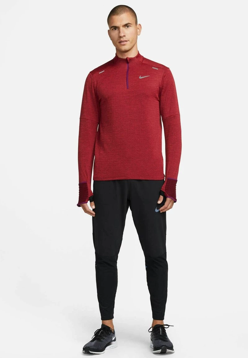 Nike Performance Herren Langarmshirt - Wine 2 Nike Performance Herren Langarmshirt - Wine – Bild 2