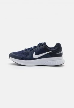 Nike Performance Herren RUN SWIFT 2 - Laufschuh Neutral - Midnight Navy/white/obsidian