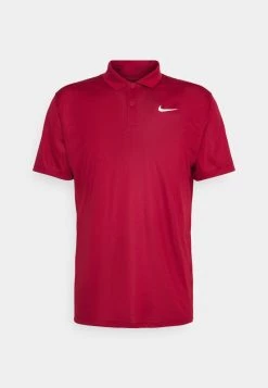 Nike Performance Herren Poloshirt - Pomegranate/white