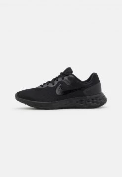 Nike Performance REVOLUTION 6 - Laufschuh Neutral - Black/dark Smoke Grey | Herren