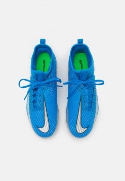 Nike Performance JR PHANTOM GT ACADEMY DF IC UNISEX - Fußballschuh Halle - Photo Blue/metallic Silver/rage Green -Angebote Nike Store 51f0a144adc94e6da2911915627e37b9
