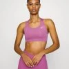 Nike Performance Damen BRA - Sport-BH Mit Mittlerer Stützkraft - Light Bordeaux/white