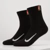Nike Performance COURT MULTIPLIER CUSHIONED 2 PACK UNISEX - Sportsocken - Black