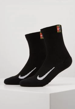 Nike Performance COURT MULTIPLIER CUSHIONED 2 PACK UNISEX - Sportsocken - Black