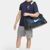 Nike Performance BRASILIA M DUFFLE - Sporttasche - Dunkelblau | Unisex