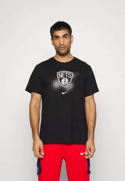 Nike Performance NBA BROOKLYN NETS LOGO TEE - Vereinsmannschaften - Black | Herren