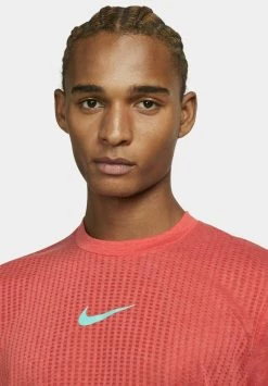 Nike Performance Herren DFADV - T-Shirt Print - Habanero Red Dynamic Turquoise -Angebote Nike Store 53377d282c284decb69fded29e832738