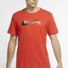 Nike Performance Herren T-Shirt Print - Chile Red