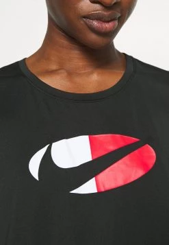 Nike Performance Damen ONE - T-Shirt Print - Black/chile Red/white -Angebote Nike Store 53bb95682732400d8e22d9950dacd8d3