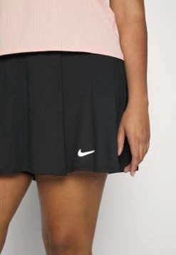 Nike Performance Damen COURT VICTORY SKIRT FLOUNCY PLUS - Sportrock - Black/white -Angebote Nike Store 54a6836d4d8b478e80962a9f2de3efc3