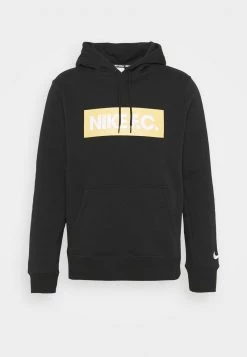 Nike Performance Herren FC HOODIE - Kapuzenpullover - Black/saturn Gold/white -Angebote Nike Store 54a9cc5c3da14ac1a9ec6c92e31bfc4f