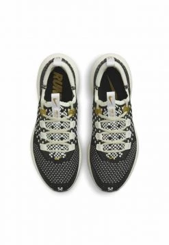 Nike Performance Damen REACT ESCAPE - Laufschuh Neutral - Black Sail/white Metallic/vivid Gold -Angebote Nike Store 54bd097f94ab4e8e9a3c3c25d47743f2