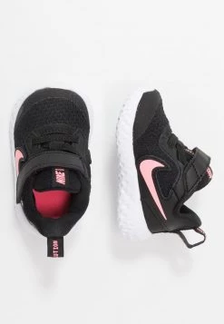 Nike Performance REVOLUTION 5 UNISEX - Laufschuh Neutral - Black/sunset Pulse