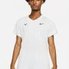 Nike Performance Herren RAFA CHALLENGER TENNIS MET KORTE MOUWEN - Sport T-shirt - White/black
