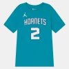 Nike Performance NBA LAMELO BALL CHARLOTTE HORNETS ICON NAME NUMBER TEE UNISEX - T-Shirt Print - Rapid Teal