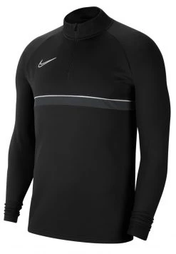 Nike Performance Herren ACADEMY DRIL - Fleecepullover - Schwarzweissgrau