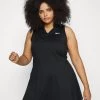 Nike Performance VICTORY DRESS PLUS - Sportkleid - Black/white | Damen