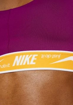 Nike Performance Damen INDY LOGO BRA - Sport-BH Mit Leichter Stützkraft - Sangria/light Curry/white -Angebote Nike Store 55b6c6520f2948238e4cd1f91647de09