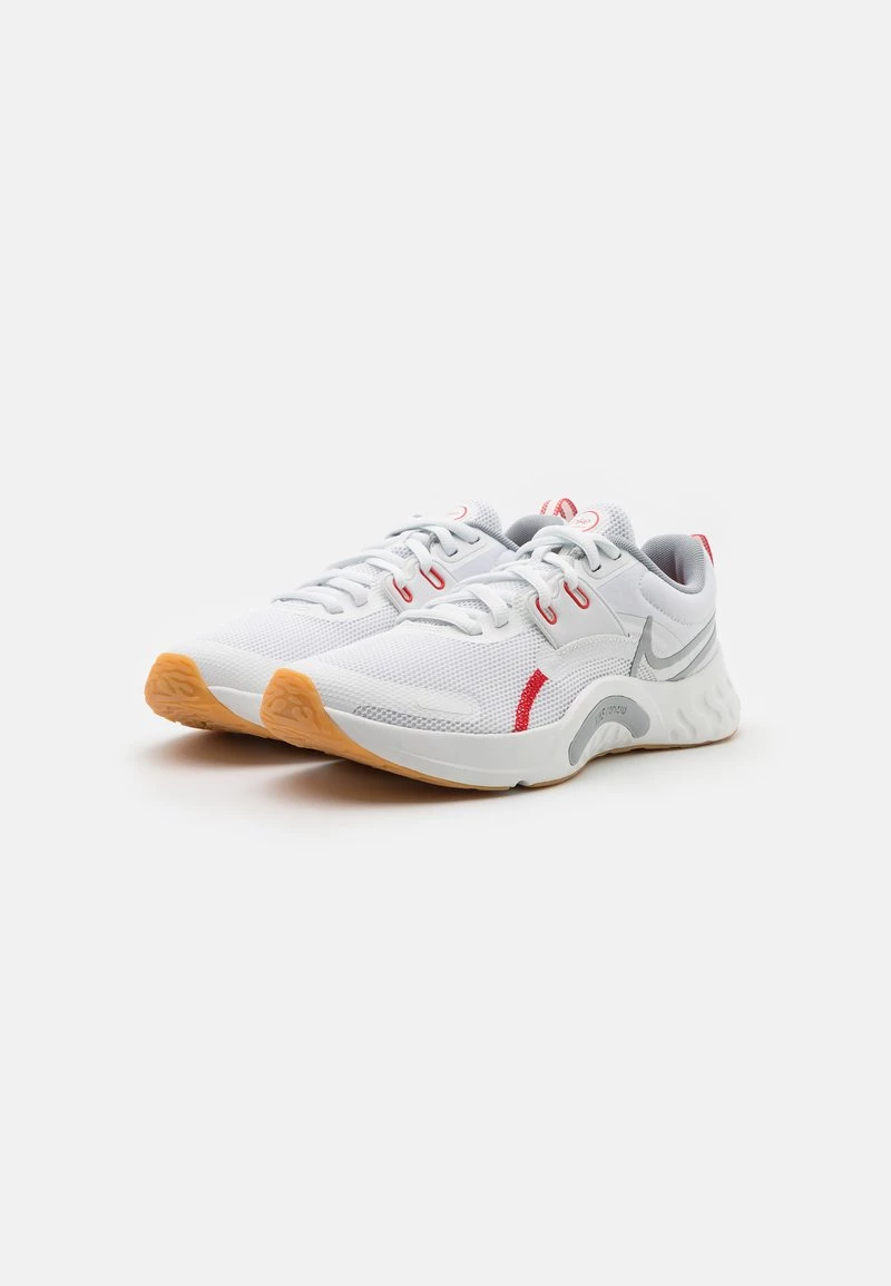 Nike Performance Herren RENEW RETALIATION 3 - Trainingsschuh - White/light Smoke Grey/summit White/chile Red/yellow 2 Nike Performance Herren RENEW RETALIATION 3 - Trainingsschuh - White/light Smoke Grey/summit White/chile Red/yellow – Bild 2