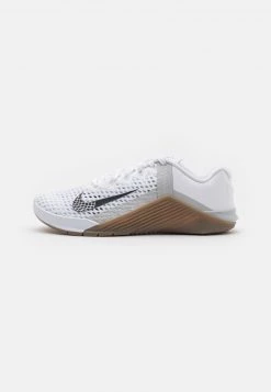 Nike Performance Herren METCON 6 UNISEX - Trainingsschuh - White/black/dark Brown/grey Fog/white