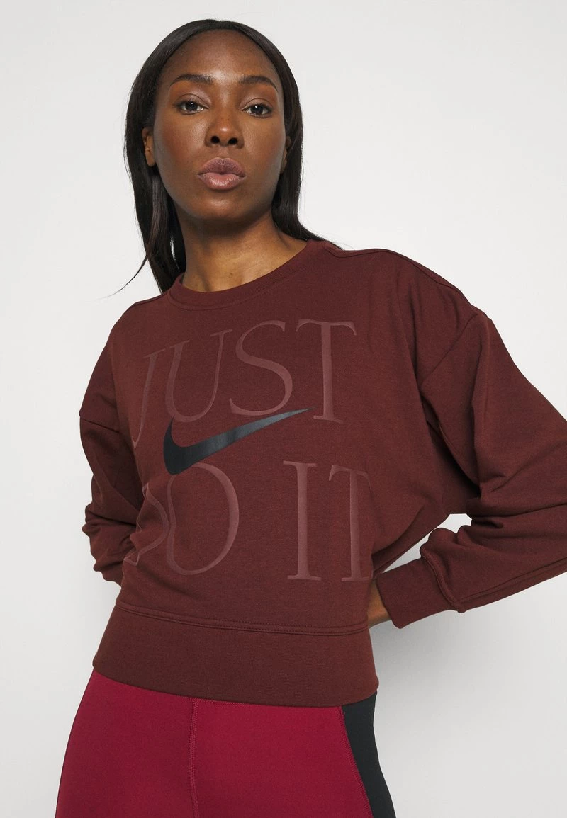 Nike Performance Damen GET FIT - Sweatshirt - Bronze Eclipse/black 4 Nike Performance Damen GET FIT - Sweatshirt - Bronze Eclipse/black – Bild 4