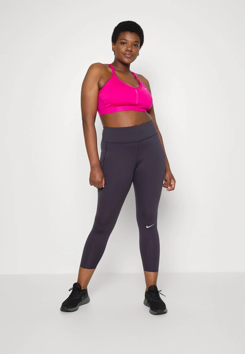 Nike Performance Damen EPIC PLUS - Tights - Cave Purple/silver 2 Nike Performance Damen EPIC PLUS - Tights - Cave Purple/silver – Bild 2