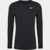 Nike Performance Herren WARM CREW - Langarmshirt - Black/white