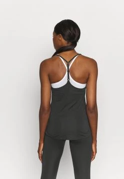 Nike Performance Damen ONE TANK - Top - Black/white -Angebote Nike Store 574f7051c98d48789fe84e2d9a364c4a