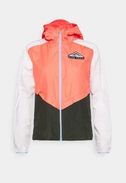 Nike Performance Damen TRAIL - Laufjacke - Magic Ember/light Soft Pink/aluminum