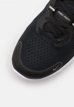 Nike Performance Damen REACT MILER 2 - Laufschuh Neutral - Black/white/smoke Grey -Angebote Nike Store 5784061ae1db4cbb978226eb2e5bb3b2