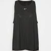 Nike Performance Damen ONE TANK PLUS - Top - Black/white