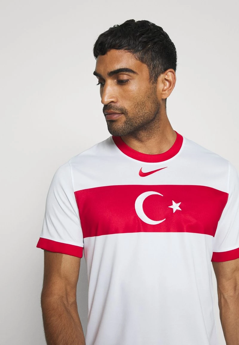 Nike Performance Herren T-SHIRT TÜRKEI 2020 STADION HOME - Vereinsmannschaften - White/sport Red 4 Nike Performance Herren T-SHIRT TÜRKEI 2020 STADION HOME - Vereinsmannschaften - White/sport Red – Bild 4