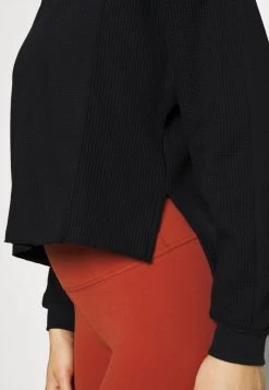 Nike Performance Damen LUXE MIX - Strickpullover - Black/dark Smoke Grey -Angebote Nike Store 58a32d52dea8401bb1616edcc6a4977f