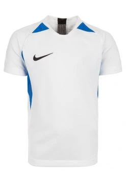 Nike Performance Kinder STRIKER - T-Shirt Print - White / Royal Blue / Black