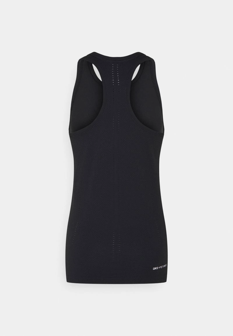 Nike Performance Damen AURA SLIM - Top - Black/reflective Silver 2 Nike Performance Damen AURA SLIM - Top - Black/reflective Silver – Bild 2