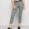 Nike Performance Damen CROP - Tights - Smoke Grey Heather/black