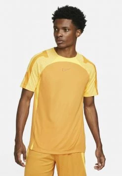 Nike Performance Herren STRIKE - Sport T-shirt - Light Curry Laser Orange Siren Red