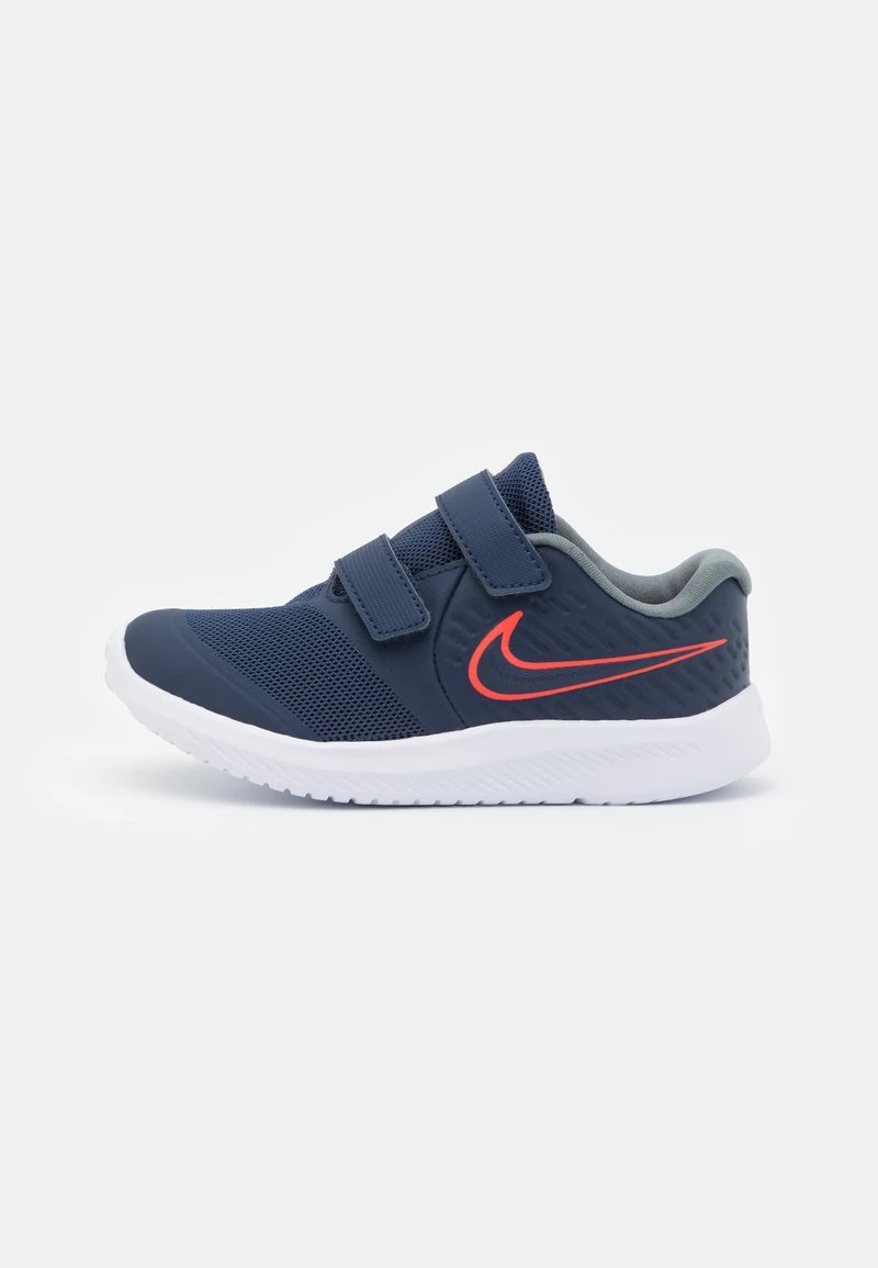 Nike Performance STAR RUNNER 2 UNISEX - Laufschuh Neutral - Midnight Navy/bright Crimson/smoke Grey | Kinder 1 Nike Performance STAR RUNNER 2 UNISEX - Laufschuh Neutral - Midnight Navy/bright Crimson/smoke Grey | Kinder