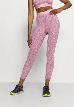 Nike Performance Damen CROP - Tights - Sweet Beet/pink Glaze/white