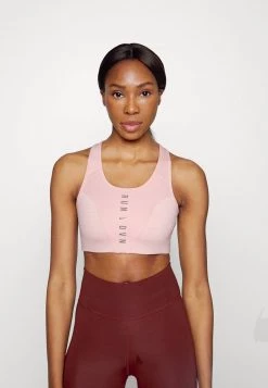 Nike Performance Damen BRA - Sport-BH Mit Mittlerer Stützkraft - Pink Oxford/black