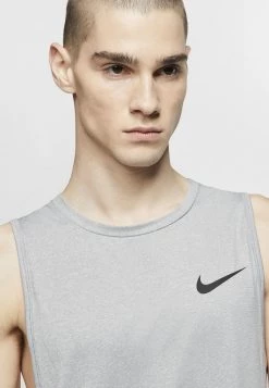 Nike Performance Herren Top - Smoke Grey/light Smoke Grey/heather/black -Angebote Nike Store 59a1b98e410d46afbb91a279840a3dd5