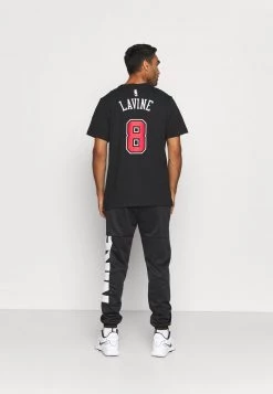 Nike Performance Herren NBA ZACH LAVINE CHICAGO BULLS STATEMENT NAME NUMBER TEE - Vereinsmannschaften - Black -Angebote Nike Store 59aa33494df94a33bfe6cd865d919a2b