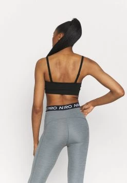 Nike Performance Damen INDY PACK BRA - Sport-BH Mit Leichter Stützkraft - Black/white -Angebote Nike Store 59ebec04c67f40ad95fabc21b8d02fbe