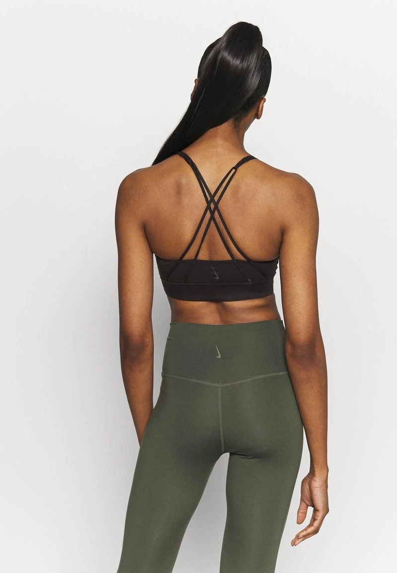 Nike Performance Damen LUXE BRA - Sport-BH Mit Mittlerer Stützkraft - Black 3 Nike Performance Damen LUXE BRA - Sport-BH Mit Mittlerer Stützkraft - Black – Bild 3